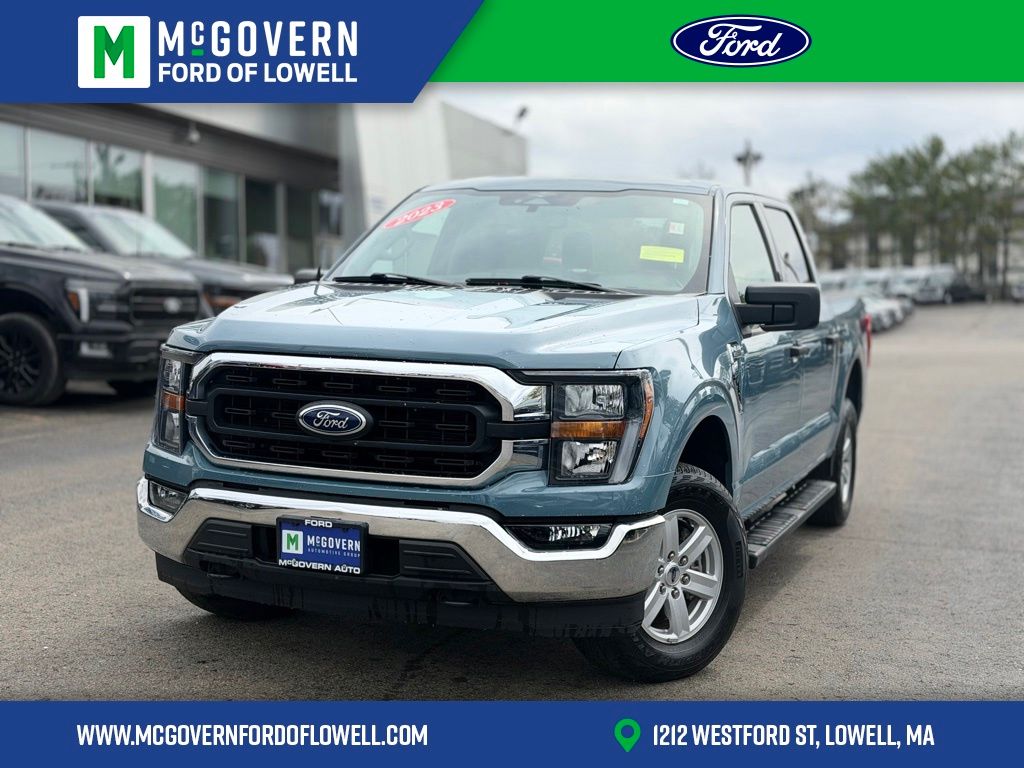Area 51 Blue 2023 Ford F-150 Pickup Truck Four-Wheel Drive Automatic