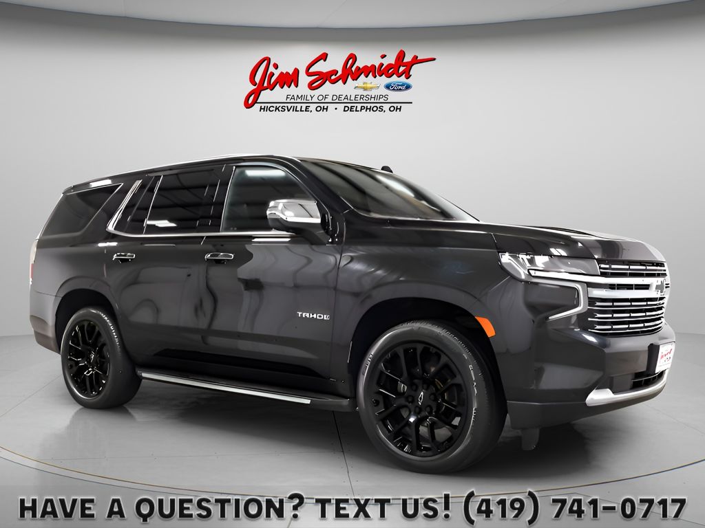 Black 2022 Chevrolet Tahoe SUV / Crossover Four-Wheel Drive 