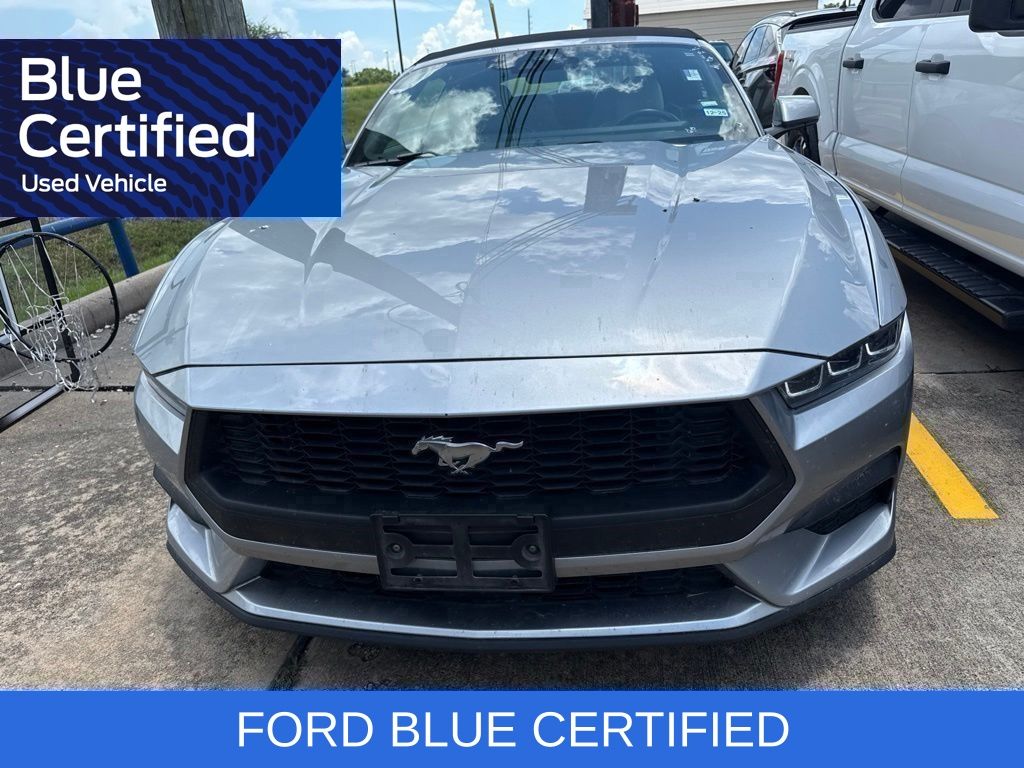 2024 Ford Mustang EcoBoost Premium Silver at DeMontrond Mazda