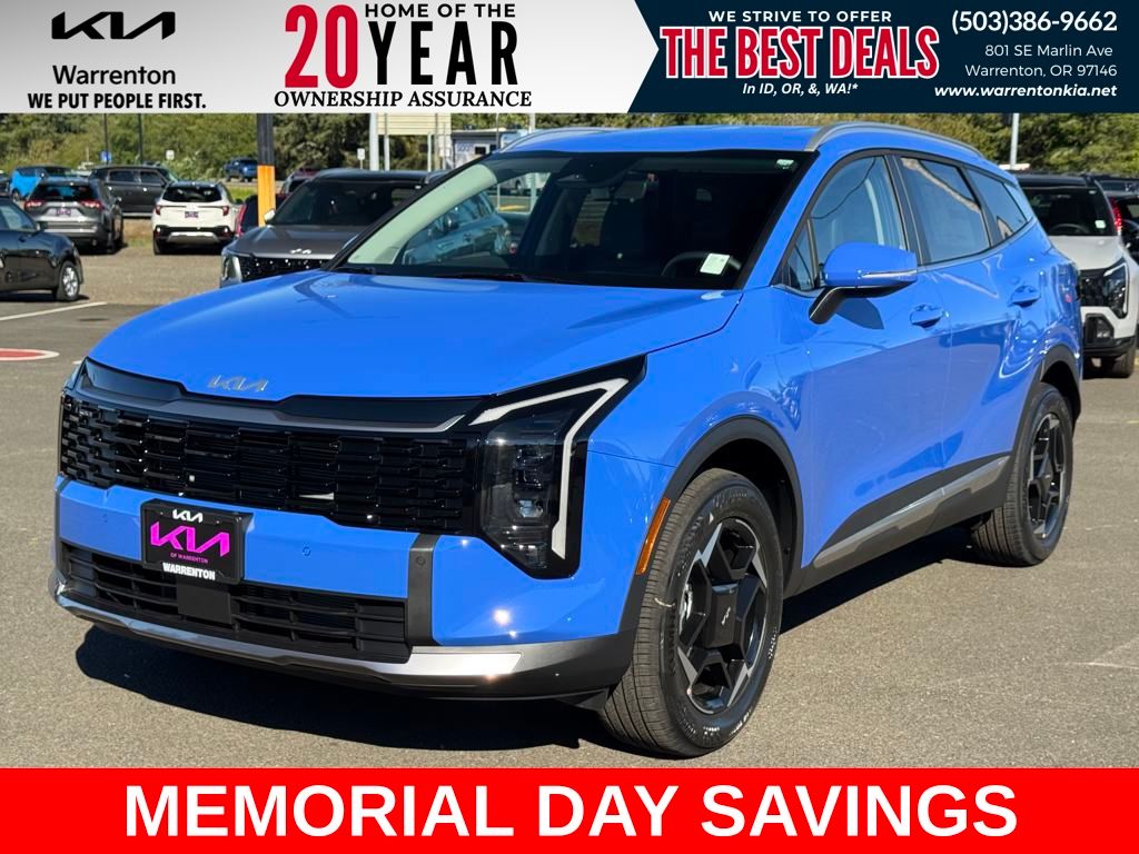 Nebular Blue 2026 Kia Sportage EX AWD SUV / Crossover All-Wheel Drive 8-Speed Automatic