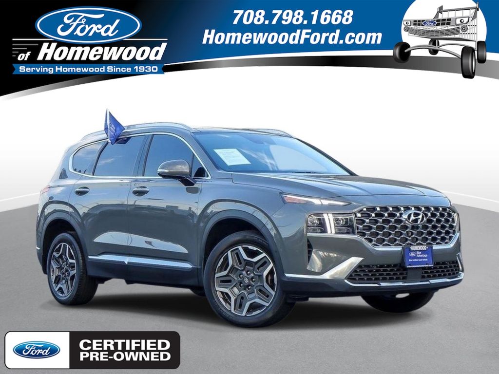 Hampton Gray 2023 Hyundai Santa Fe SUV / Crossover All-Wheel Drive Automatic