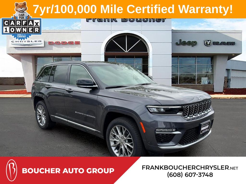 Baltic Gray Metallic Clearcoat 2025 Jeep Grand Cherokee Summit 4WD SUV / Crossover Four-Wheel Drive 8-Speed Automatic