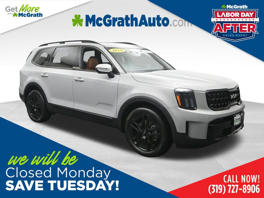 Wolf Gray 2024 Kia Telluride SUV / Crossover All-Wheel Drive 8-Speed Automatic
