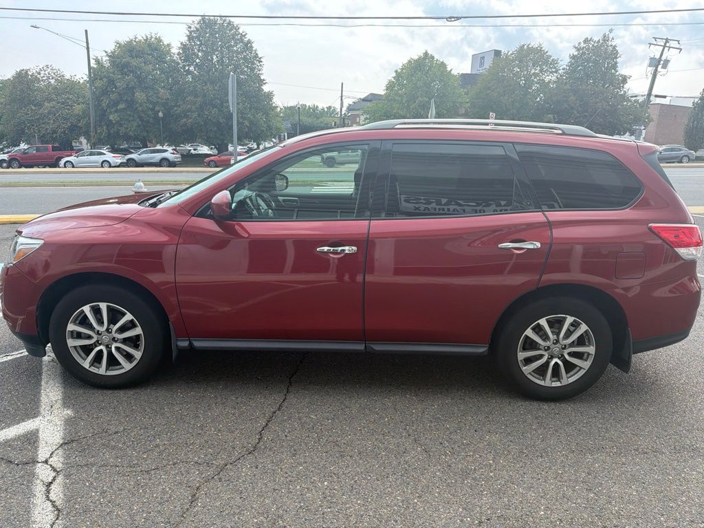 Cayenne Red Pearl 2015 Nissan Pathfinder SUV / Crossover Four-Wheel Drive Continuously Variable Transmission
