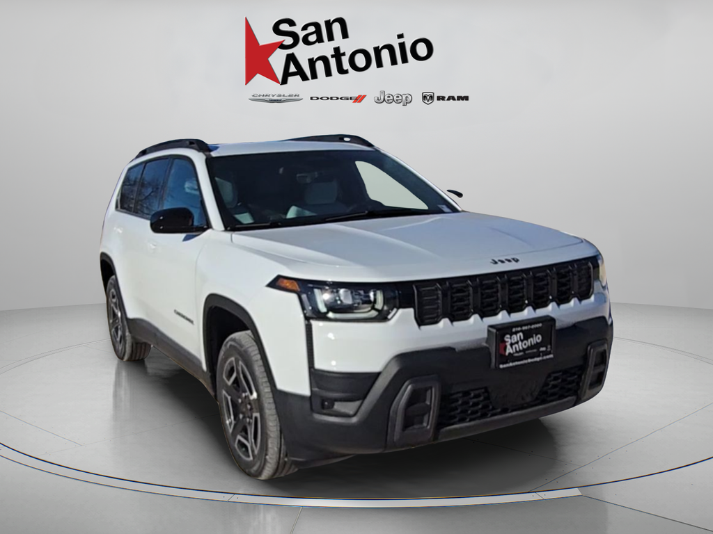 Bright White Clearcoat 2026 Jeep Cherokee SUV / Crossover Four-Wheel Drive Continuously Variable Transmission