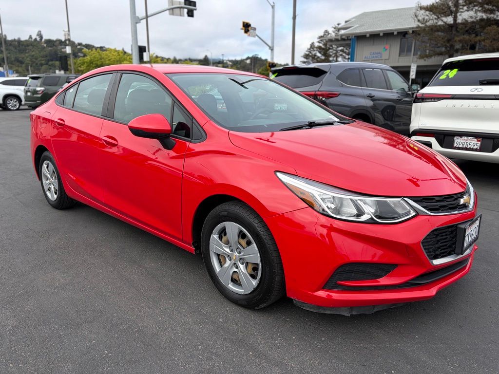 Used 2016 Chevrolet Cruze LS with VIN 1G1BC5SM7G7266669 for sale in San Rafael, CA