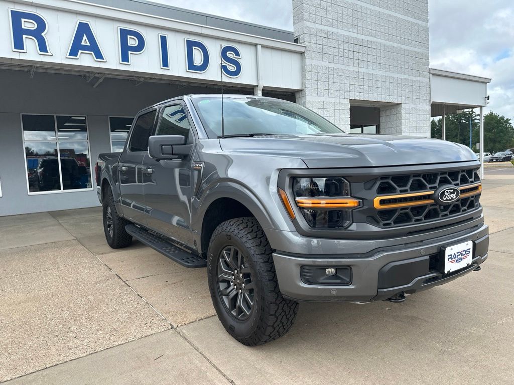 Gray Metallic 2025 Ford F-150 Pickup Truck Four-Wheel Drive Automatic