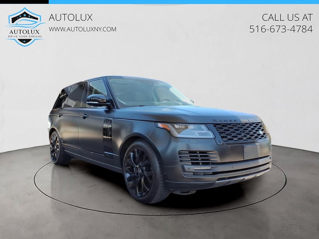 Narvik Black 2019 Land Rover Range Rover SUV / Crossover All-Wheel Drive 8-Speed Automatic