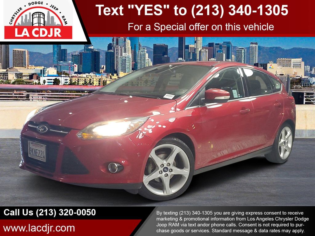 Red Candy 2012 Ford Focus Hatchback Front-Wheel Drive 6-Speed Automatic