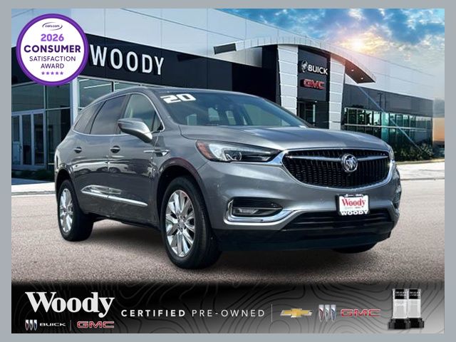 Satin Steel Gray Metallic 2020 Buick Enclave Premium AWD SUV / Crossover Four-Wheel Drive 9-Speed Automatic