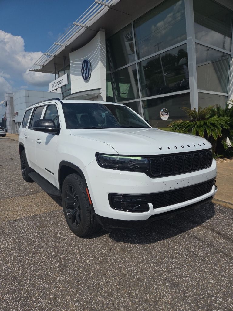 Bright White Clearcoat 2024 Jeep Wagoneer SUV / Crossover 4X2 8-Speed Automatic