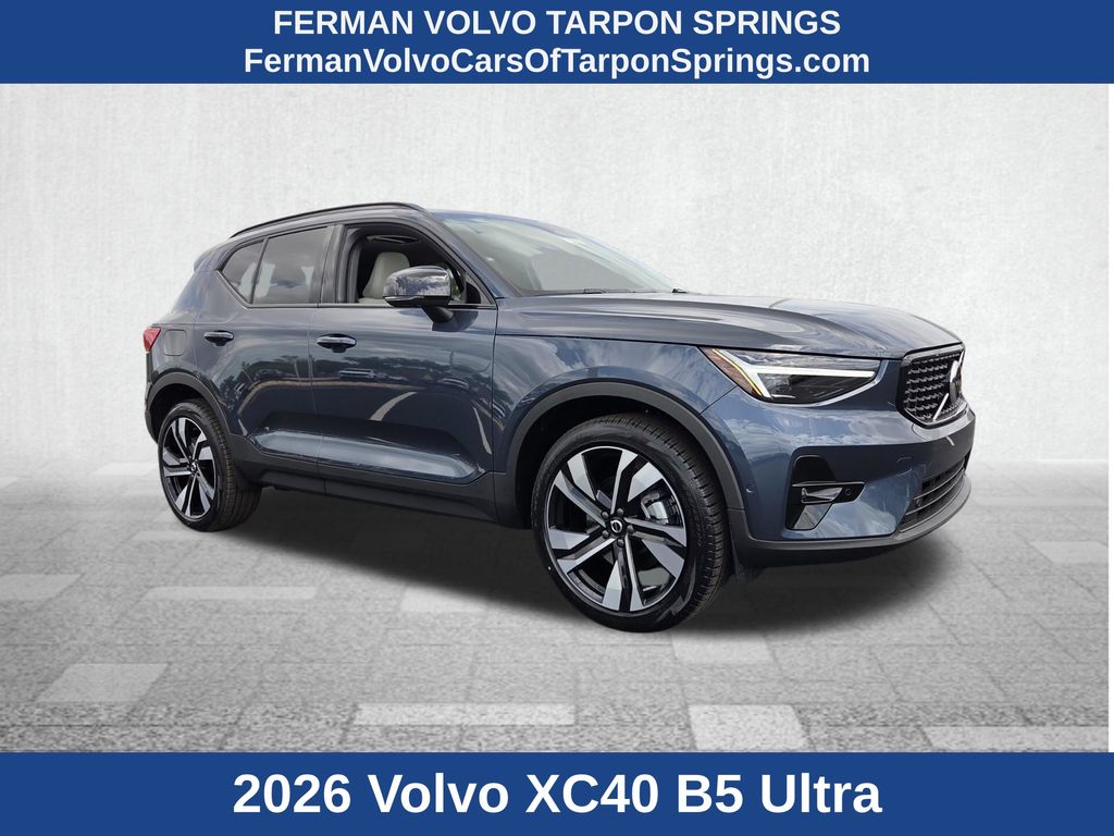 Denim Blue 2026 Volvo XC40 SUV / Crossover All-Wheel Drive Automatic