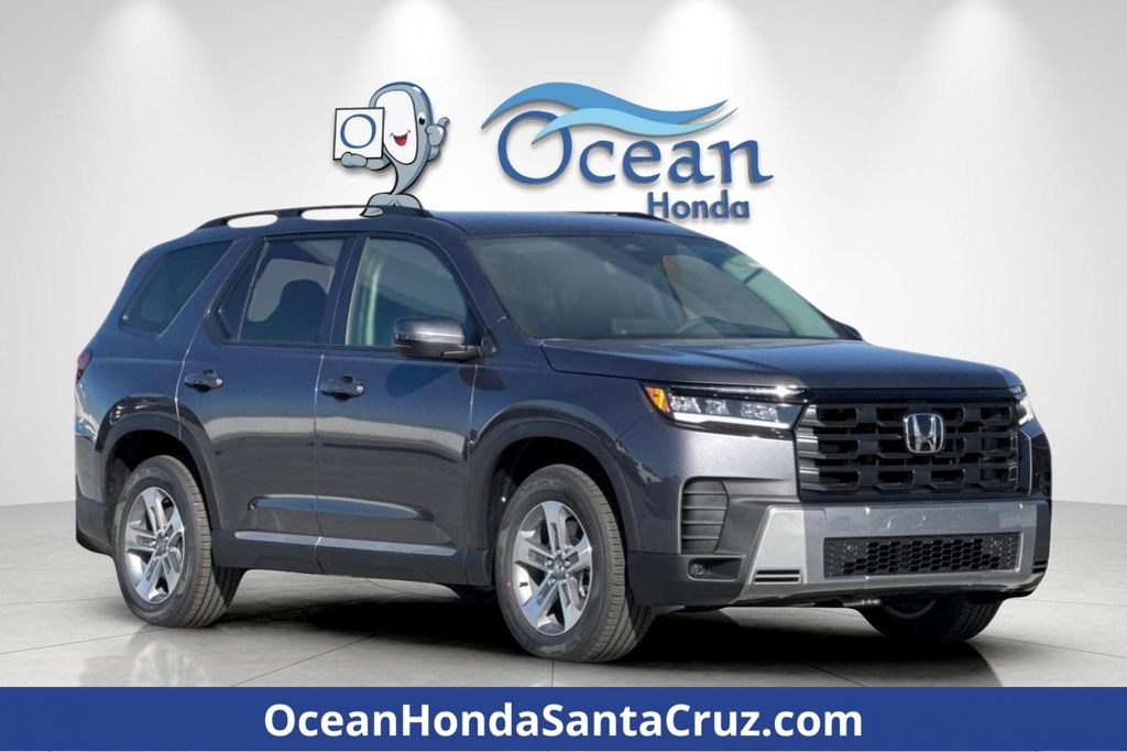 Gray (Modern Steel Metallic) 2026 Honda Pilot SUV / Crossover Front-Wheel Drive Automatic