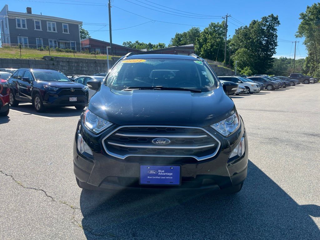 Used 2021 Ford EcoSport SE with VIN MAJ3S2GE0MC436264 for sale in Greenfield, MA