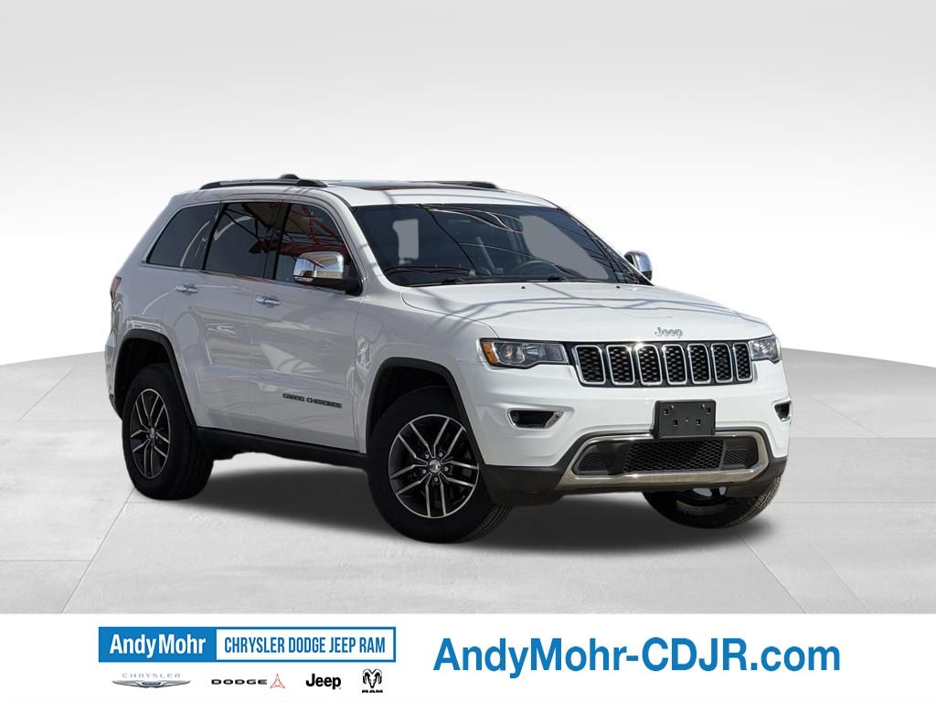Bright White Clearcoat 2018 Jeep Grand Cherokee Limited 4WD SUV / Crossover Four-Wheel Drive 8-Speed Automatic