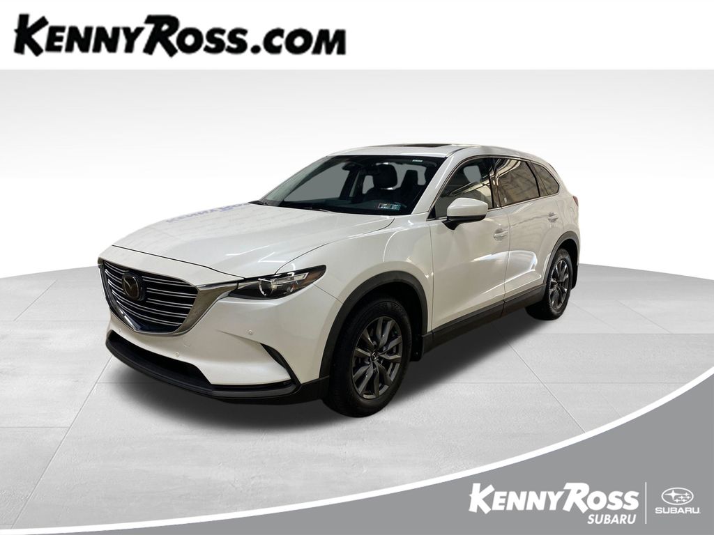 Snowflake White Pearl Mica 2021 Mazda CX-9 SUV / Crossover All-Wheel Drive 6-Speed Automatic