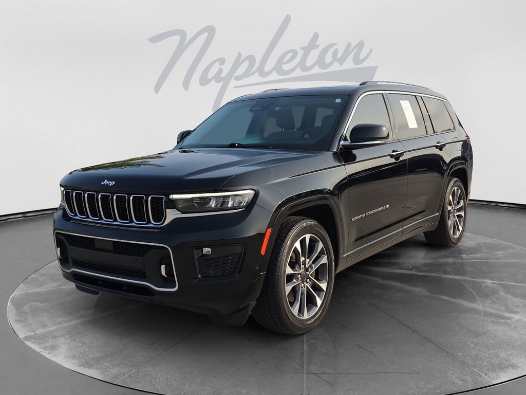 Diamond Black Crystal Pearlcoat 2023 Jeep Grand Cherokee L SUV / Crossover Four-Wheel Drive 8-Speed Automatic