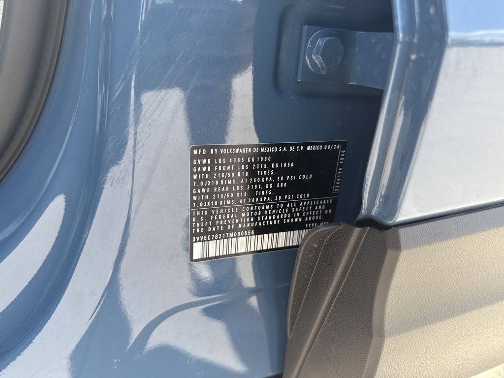 2026 Volkswagen Taos 1.5T SE Blue at DeMontrond Automotive Group