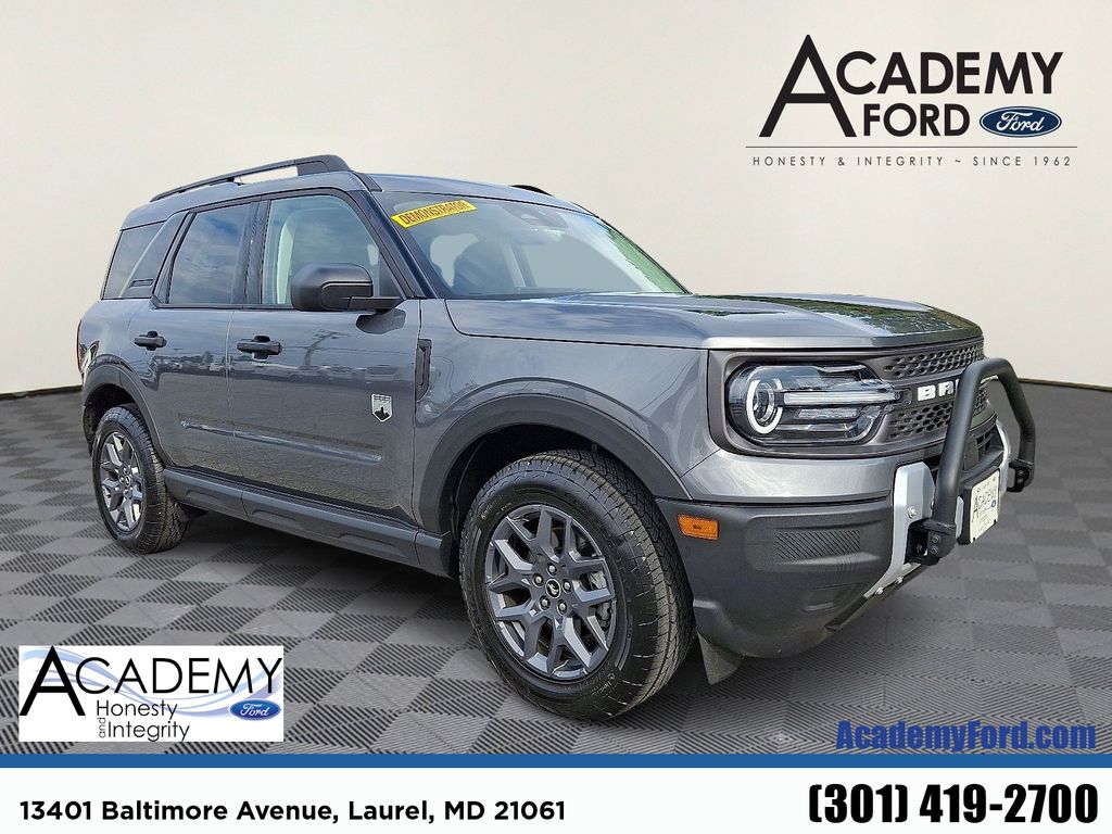 Carbonized Gray Metallic 2026 Ford Bronco Sport SUV / Crossover All-Wheel Drive 8-Speed Automatic