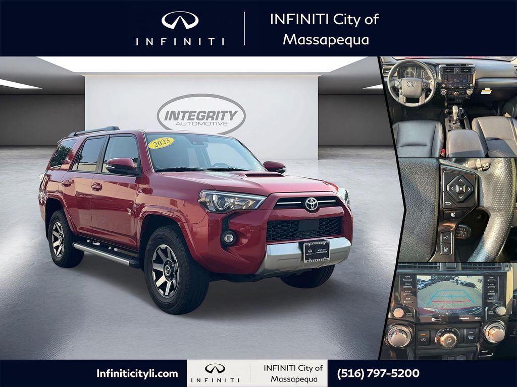Barcelona Red Metallic 2023 Toyota 4Runner SUV / Crossover Four-Wheel Drive 5-Speed Automatic