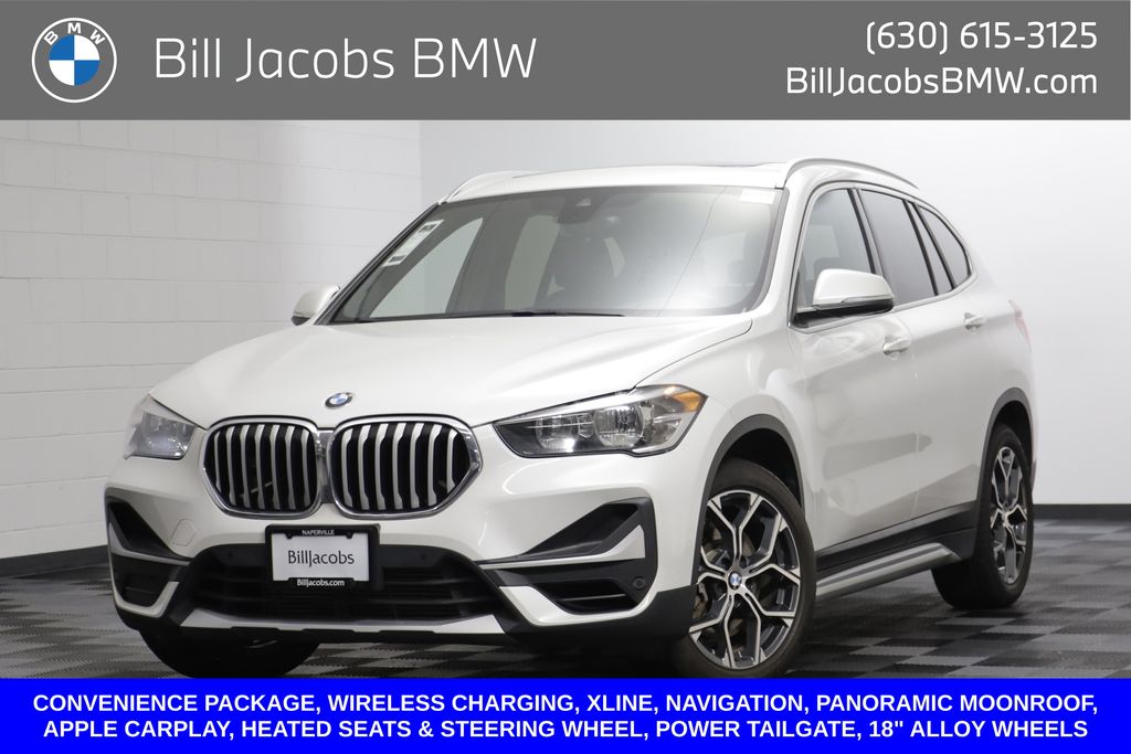 Mineral White Metallic 2021 BMW X1 SUV / Crossover All-Wheel Drive Automatic