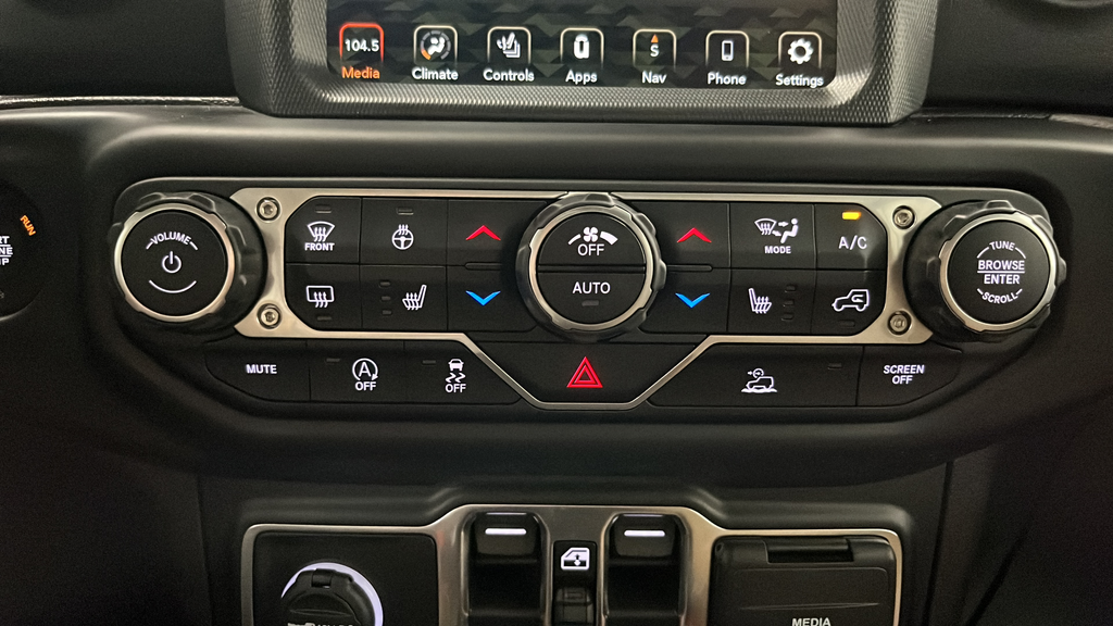 Used 2022 Bright White Clearcoat Jeep Overland image 17