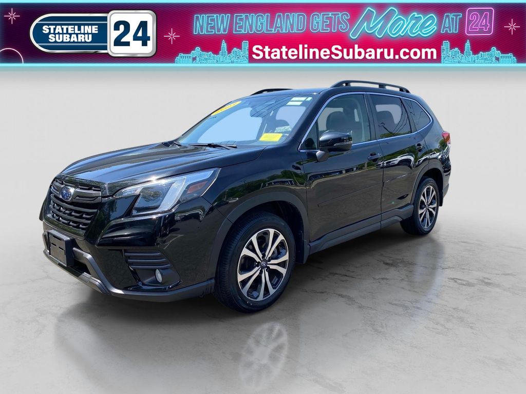 Crystal Black Silica 2023 Subaru Forester Limited Crossover AWD SUV / Crossover All-Wheel Drive Continuously Variable Transmission