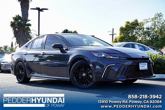 Underground 2025 Toyota Camry Sedan Front-Wheel Drive Continuously Variable Transmission