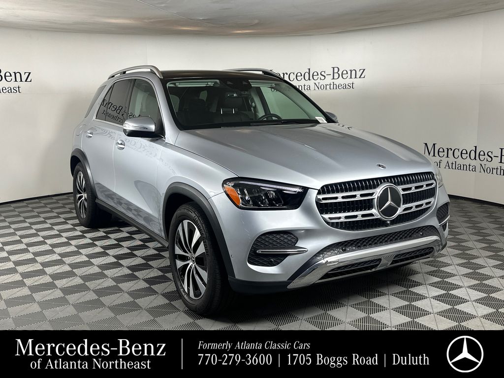 Cirrus Silver Metallic 2026 Mercedes-Benz GLE SUV / Crossover All-Wheel Drive 9-Speed Automatic