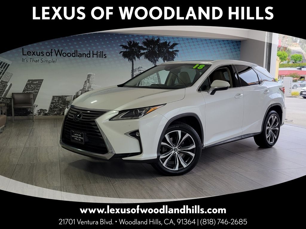 White Pearl 2018 Lexus RX SUV / Crossover All-Wheel Drive 8-Speed Automatic