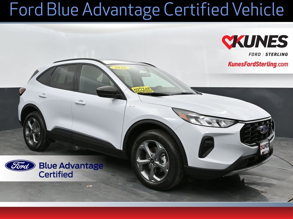 Silver Metallic 2026 Ford Escape SUV / Crossover All-Wheel Drive 8-Speed Automatic