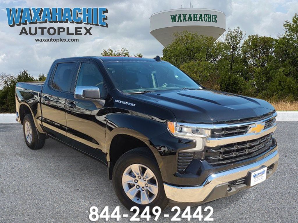 Black 2026 Chevrolet Silverado 1500 Pickup Truck Four-Wheel Drive Automatic