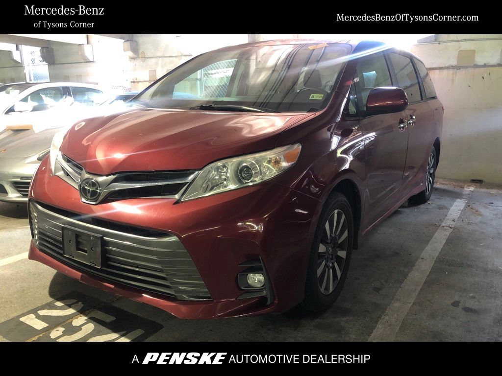 2020 Toyota Sienna XLE Hero Image