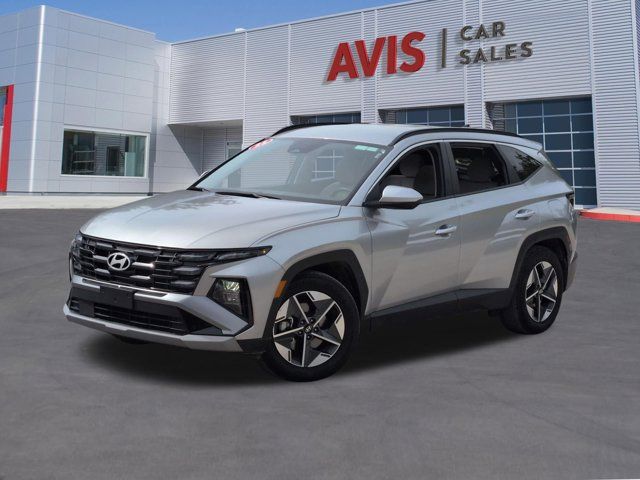 Shimmering Silver 2025 Hyundai Tucson SEL FWD SUV / Crossover Front-Wheel Drive 8-Speed Automatic