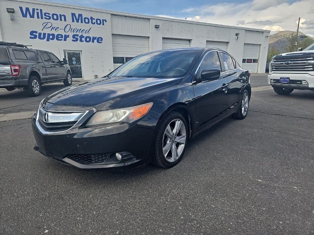 Black 2014 Acura ILX 2.0L FWD with Premium Package Sedan Front-Wheel Drive 5-Speed Automatic