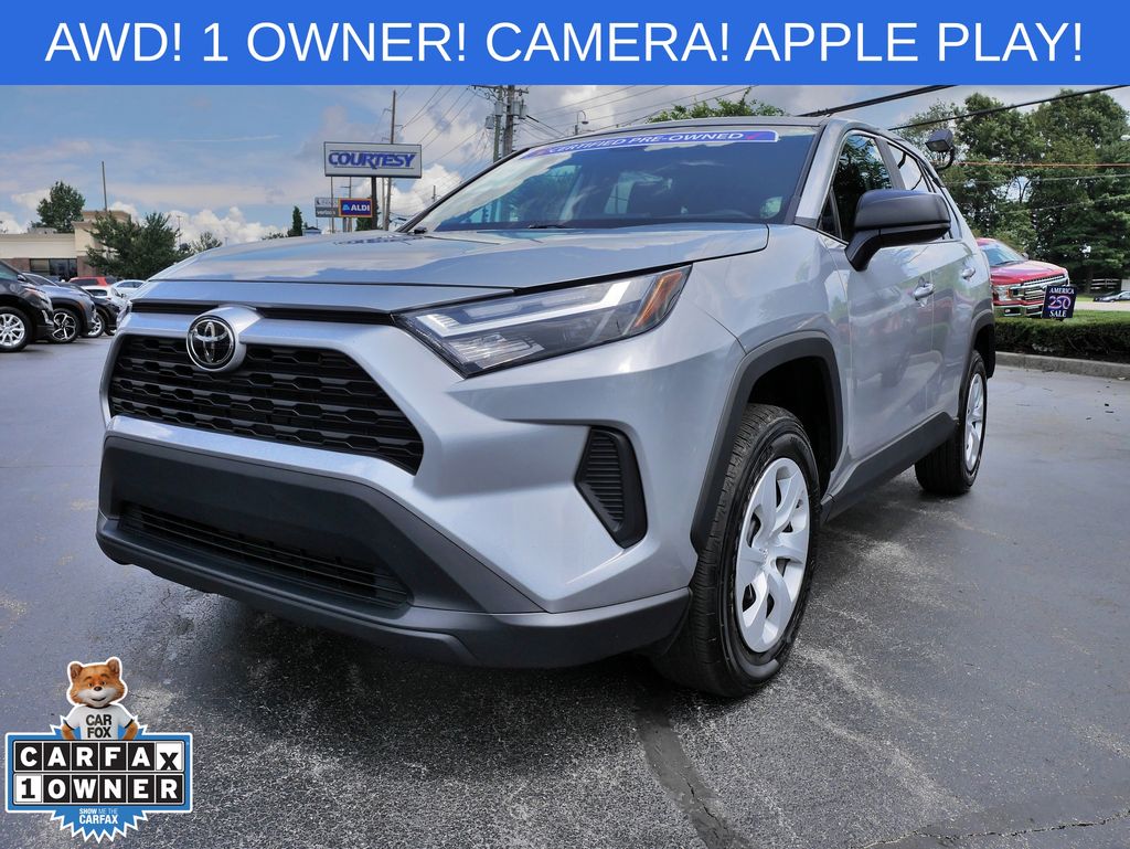 Silver Sky Metallic 2025 Toyota RAV4 SUV / Crossover All-Wheel Drive 8-Speed Automatic