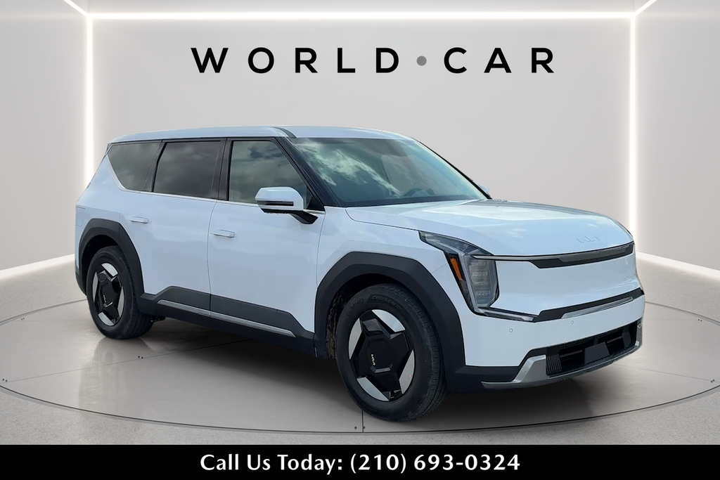 Glacial White Pearl 2026 Kia EV9 SUV / Crossover Rear-Wheel Drive 1-Speed Automatic