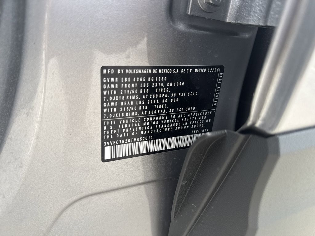 2026 Volkswagen Taos 1.5T SE Silver at DeMontrond Auto Country