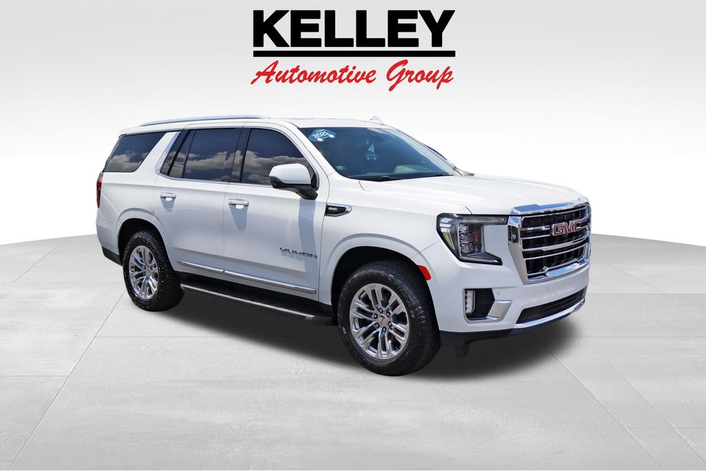 White Frost Tricoat 2021 GMC Yukon SUV / Crossover 4X2 
