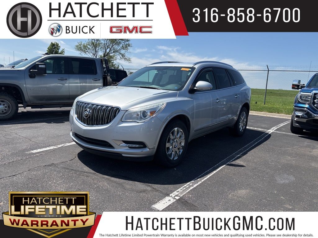 Quicksilver Metallic 2017 Buick Enclave Leather FWD SUV / Crossover Front-Wheel Drive 6-Speed Automatic Overdrive