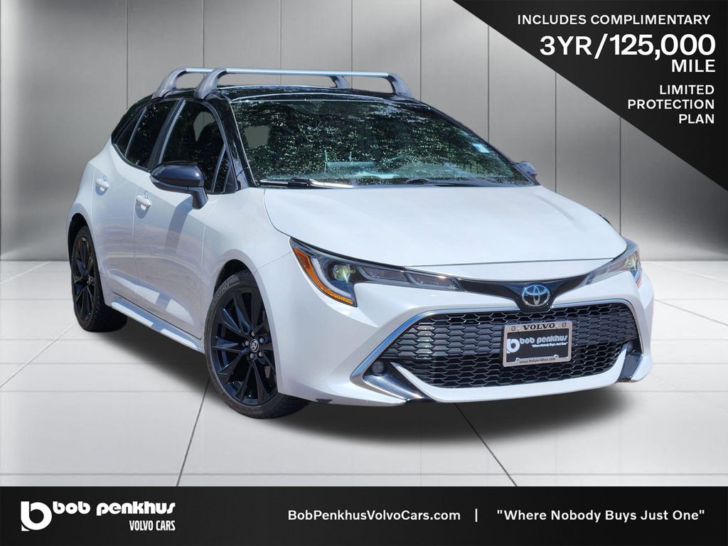 Pearl 2021 Toyota Corolla Hatchback XSE FWD Hatchback Front-Wheel Drive Continuously Variable Transmission