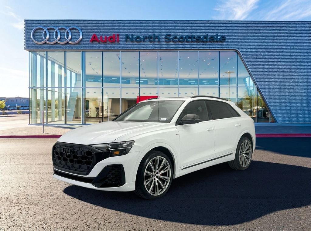 Glacier White Metallic 2026 Audi Q8 quattro Prestige 55 TFSI SUV / Crossover All-Wheel Drive 8-Speed Automatic