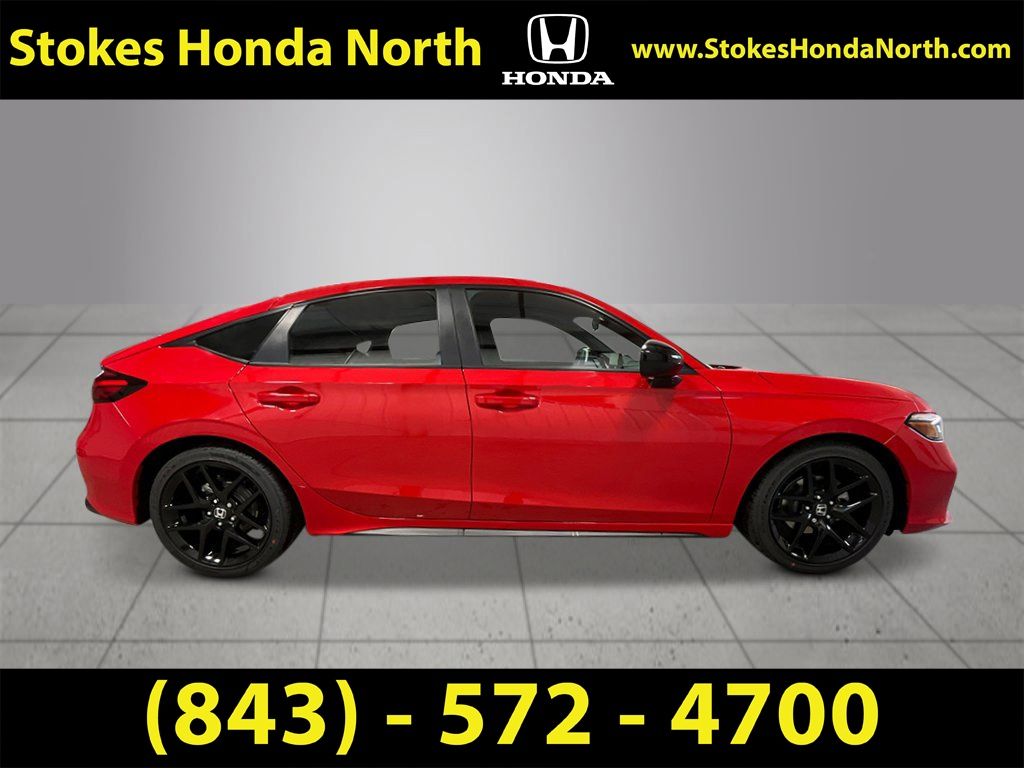 2026 Honda Civic Sport Red at Stokes Honda North