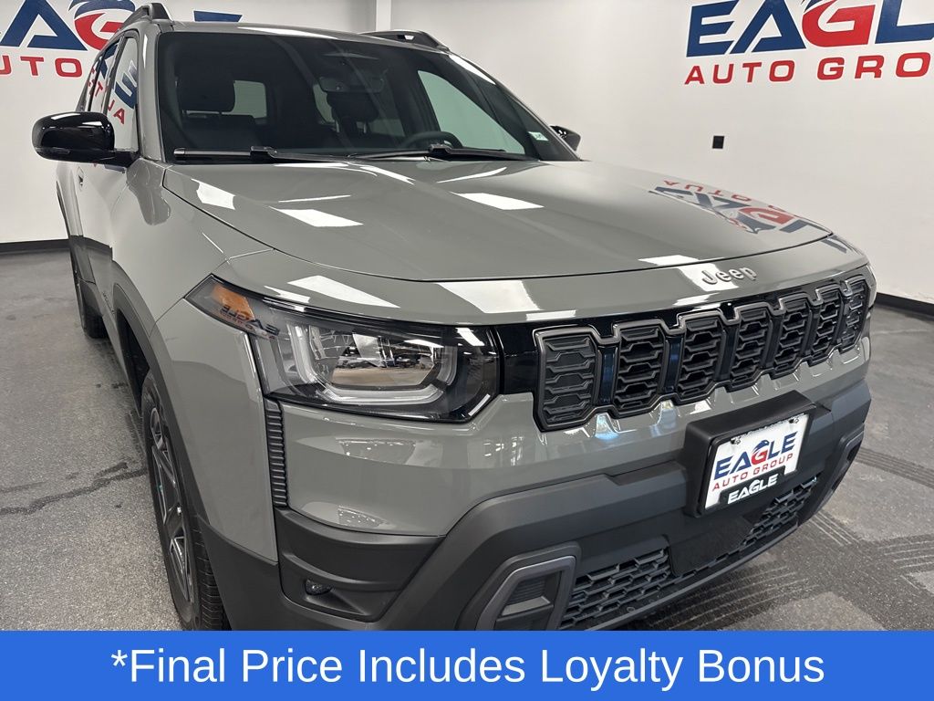 Sting-Gray Clearcoat 2026 Jeep Cherokee Laredo 4WD SUV / Crossover Four-Wheel Drive Continuously Variable Transmission