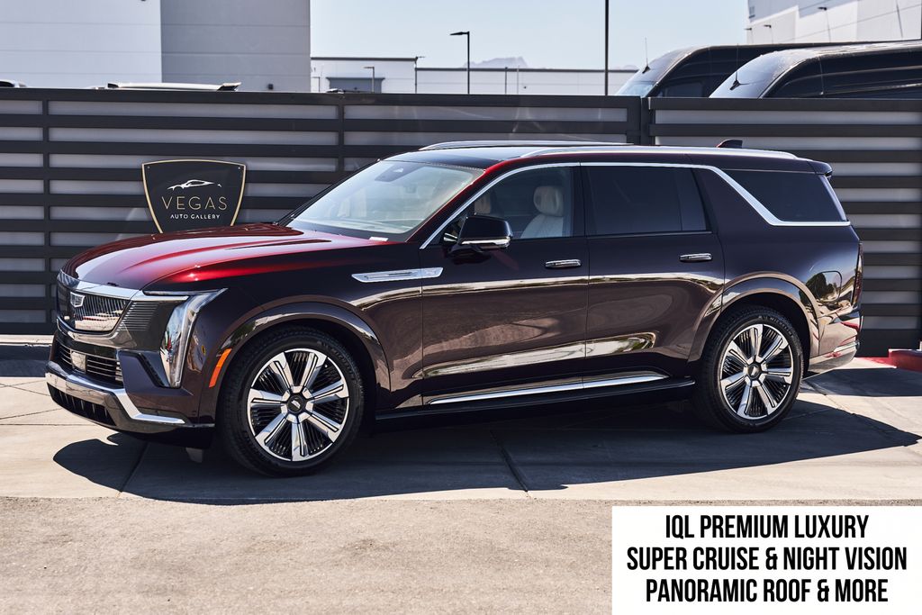 Black Cherry Tintcoat 2026 Cadillac Escalade IQL SUV / Crossover All-Wheel Drive 1-Speed Automatic