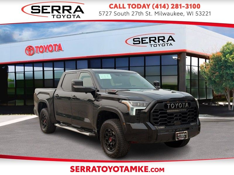 Midnight Black Metallic 2024 Toyota Tundra Hybrid Pickup Truck Four-Wheel Drive Automatic