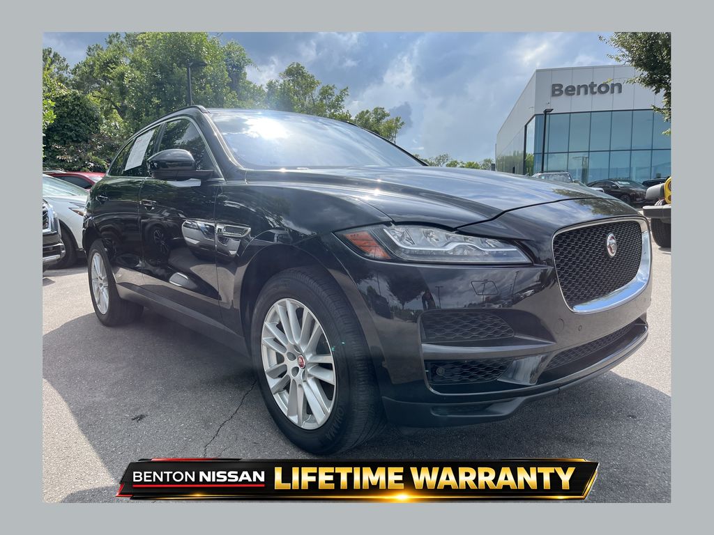 Black 2018 Jaguar F-PACE SUV / Crossover All-Wheel Drive 8-Speed Automatic