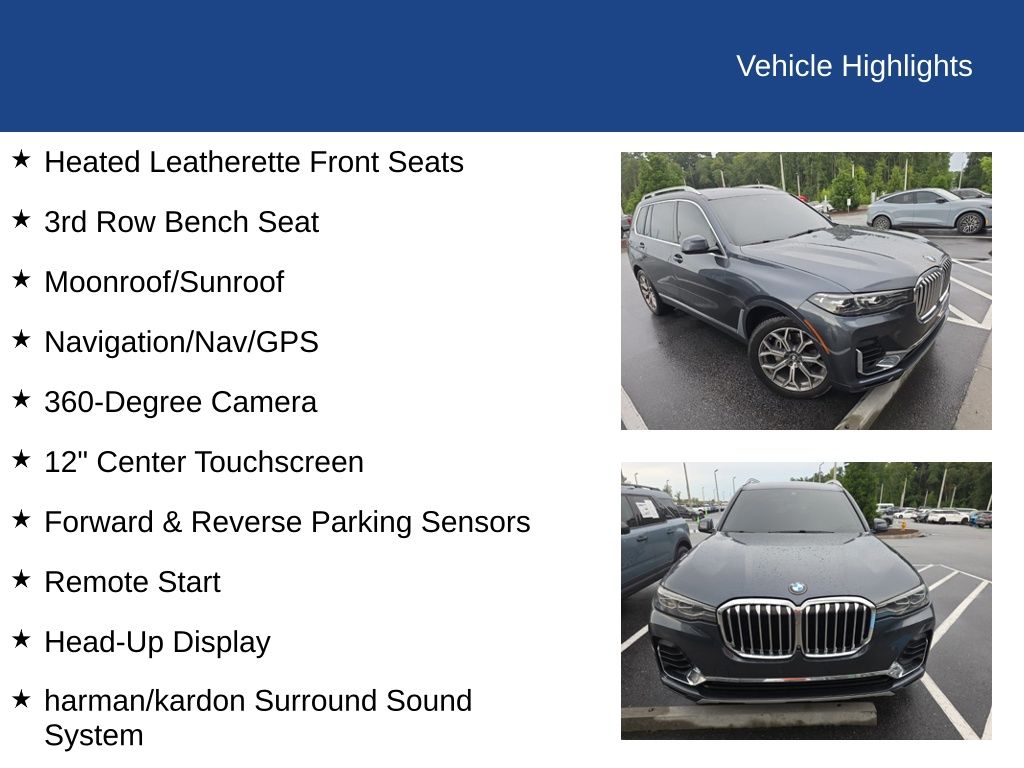 2020 BMW X7 xDrive40i
