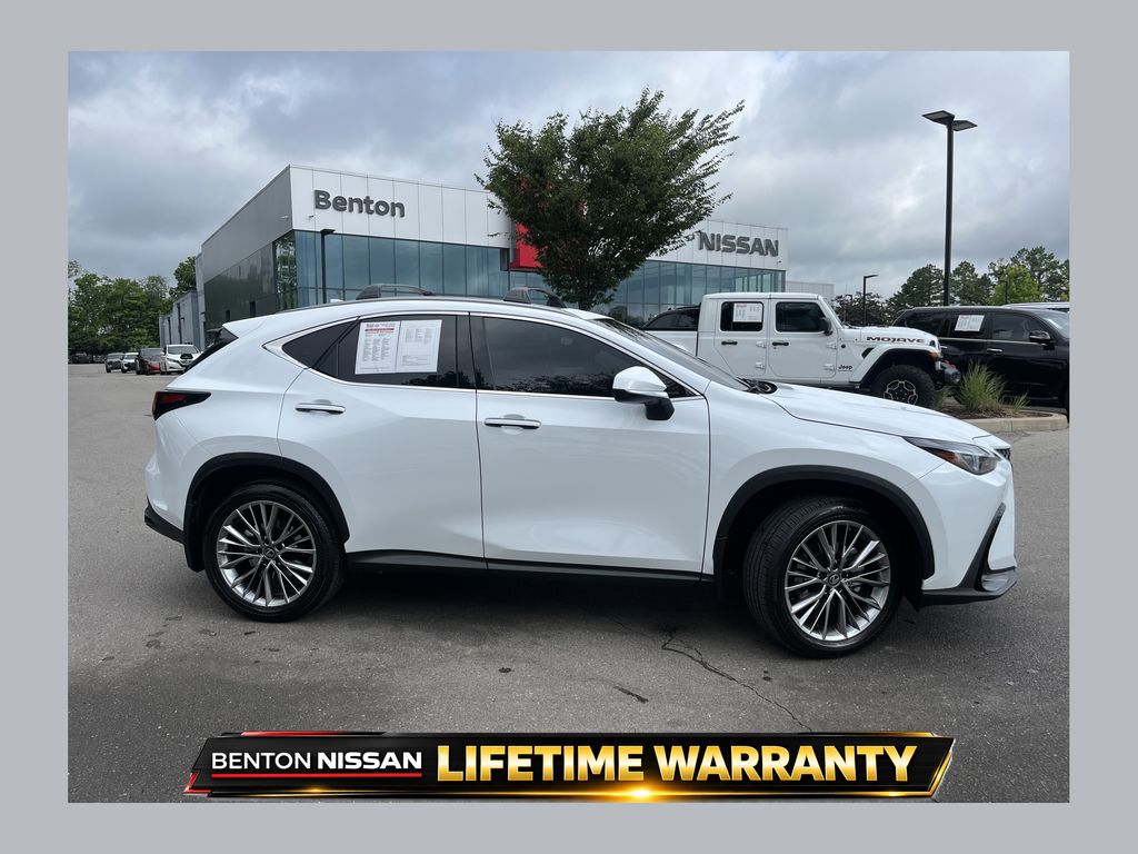 Ultra White 2026 Lexus NX Hybrid SUV / Crossover All-Wheel Drive Continuously Variable Transmission