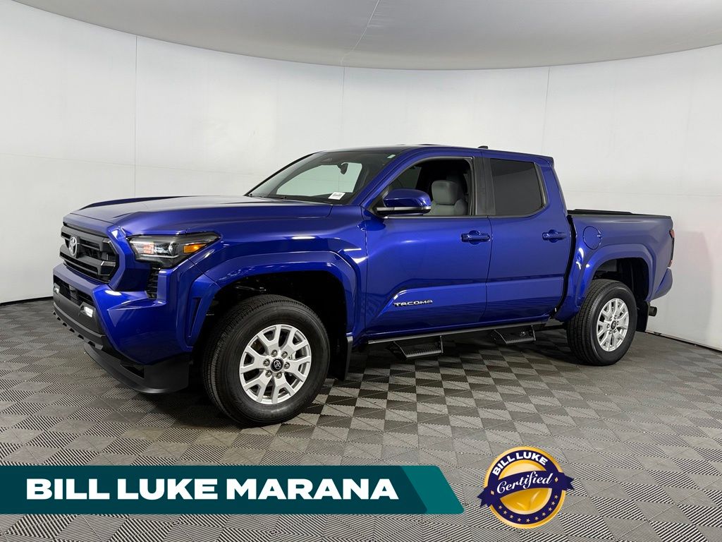 Blue Crush Metallic 2025 Toyota Tacoma Pickup Truck 4X2 8-Speed Automatic